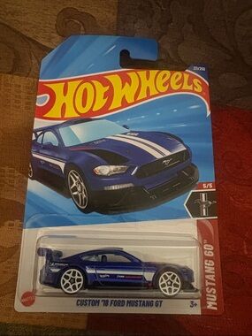 🛍️5/$20🛍️Hot Wheels Custom '18 Ford Mustang GT
